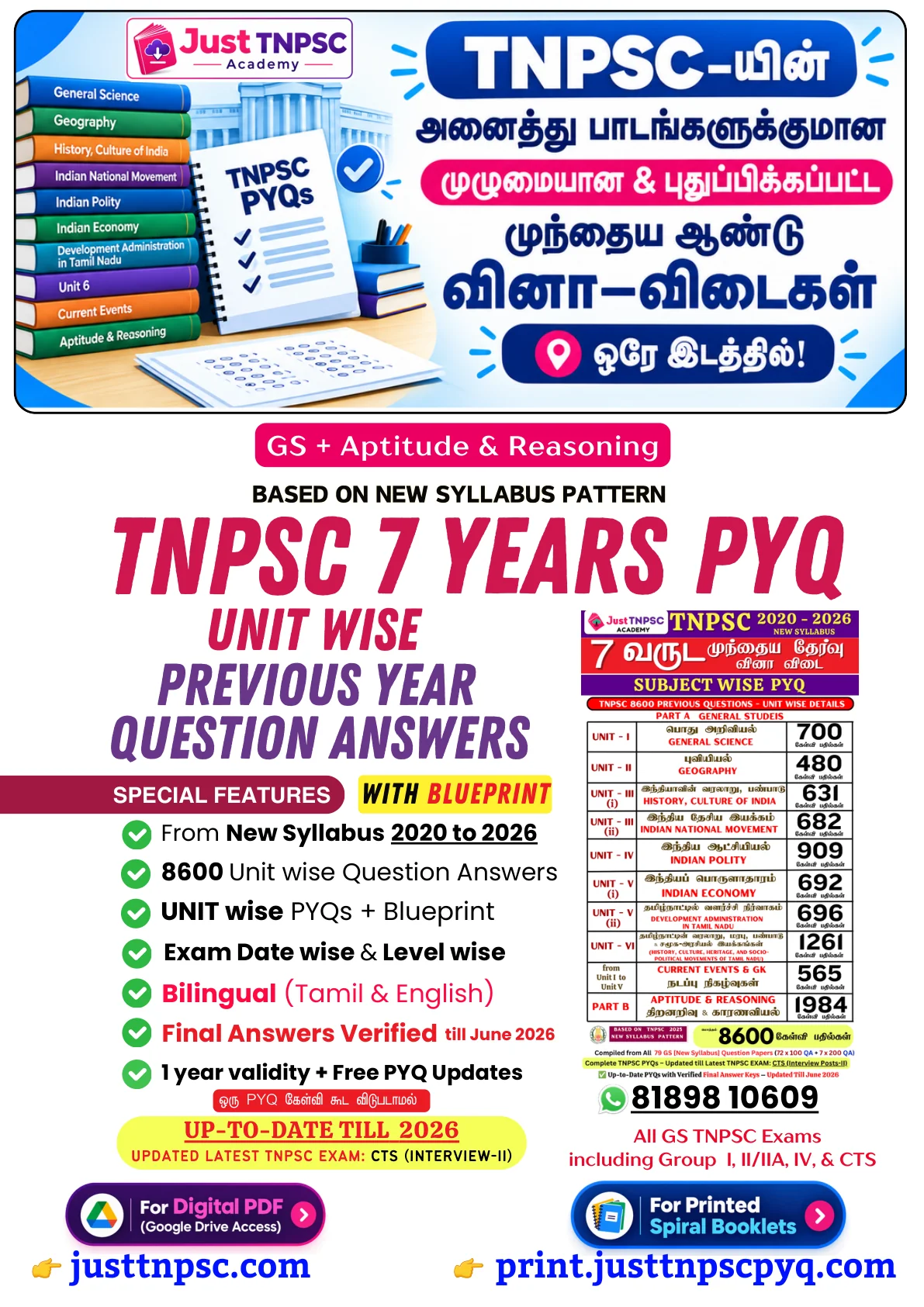 TNPSC Unit-V PYQ Sample Booklet - Page 28